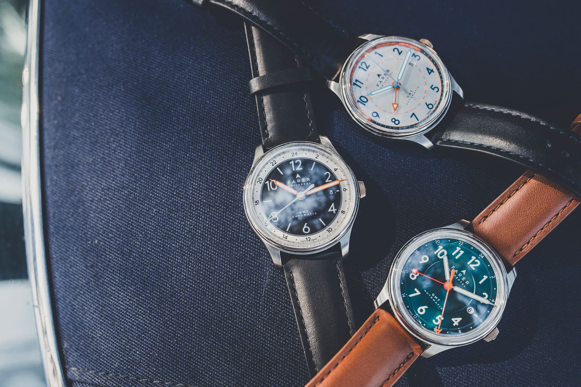 Farer Introduces 3 New Mechanical GMTs