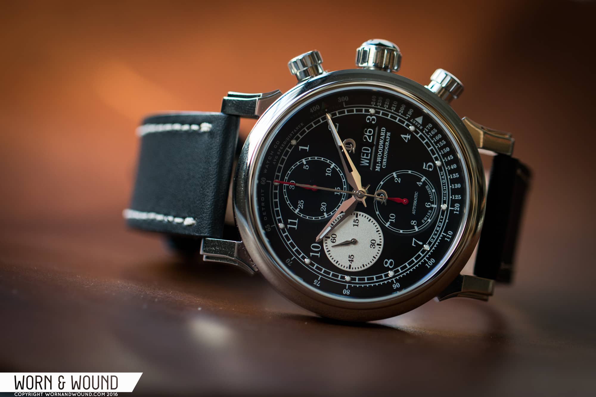 Detroit Watch Company M1-Woodward Chronograph Review