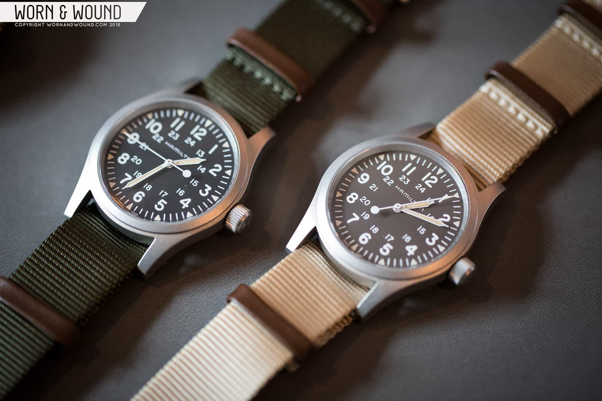 Hamilton khaki 2024 hand wound