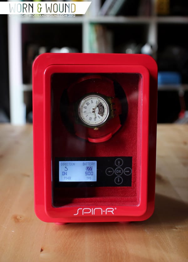 Spin r watch on sale winder