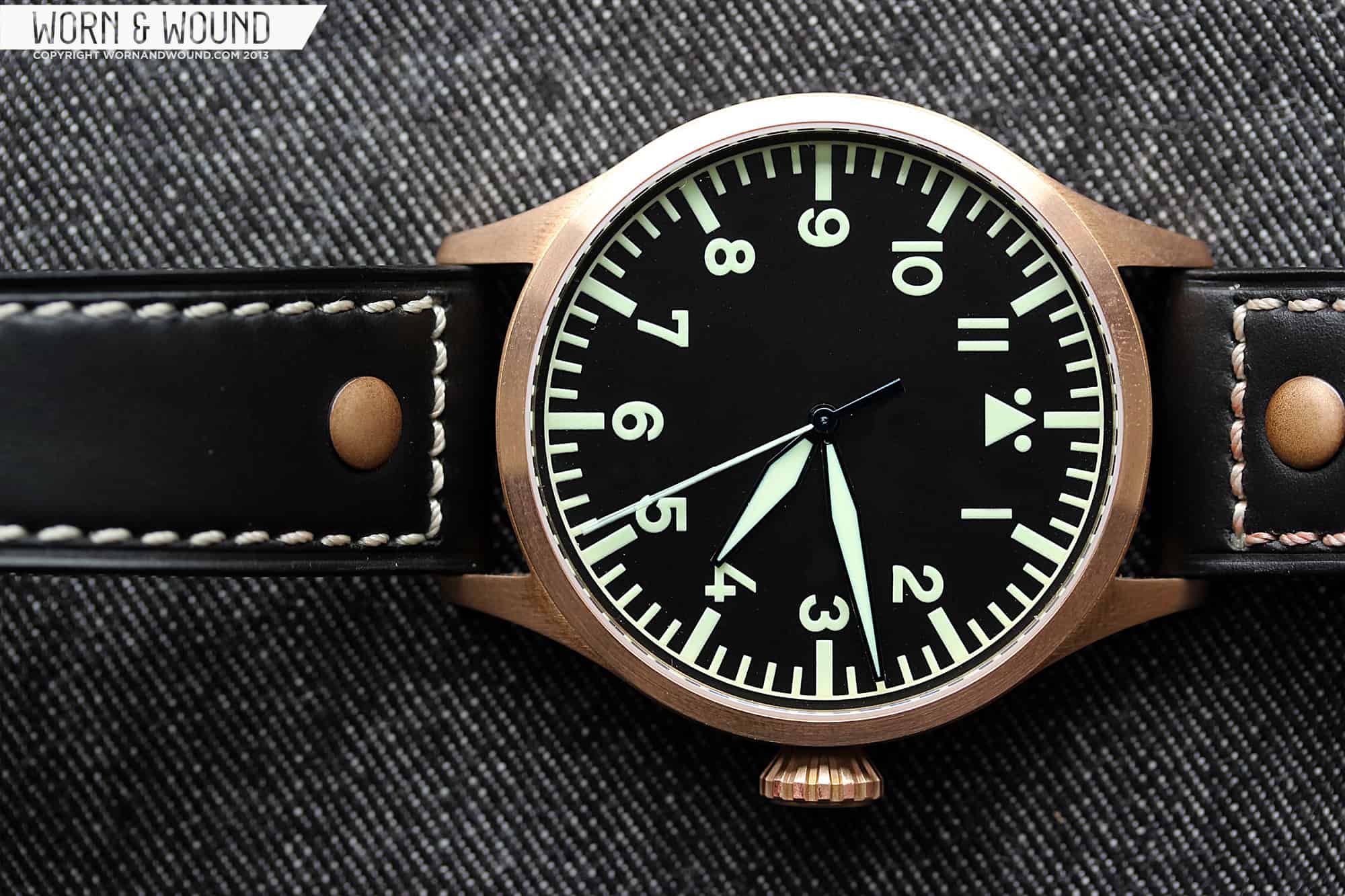Archimede Pilot 42H Bronze Review - Worn & Wound