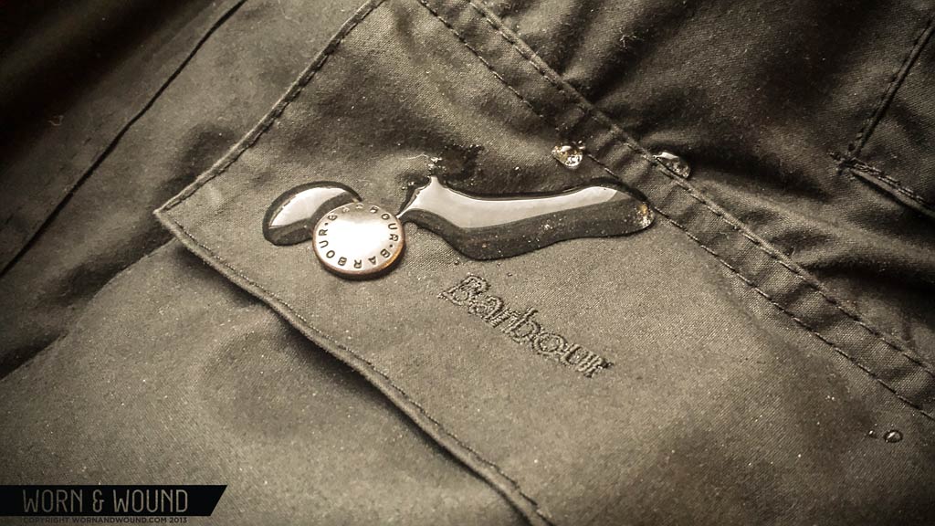 how to clean waxed canvas jacket