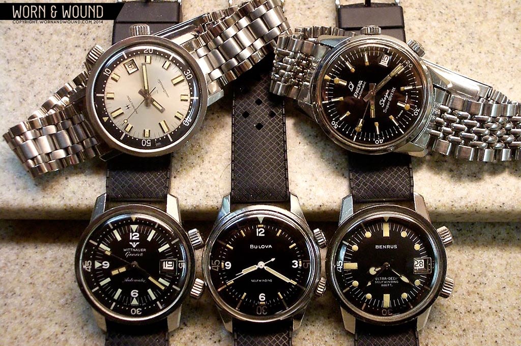Details about   Vintage Titoni Airmaster Compressor w/Divers All SS Case,Cross-Hatched Crown 