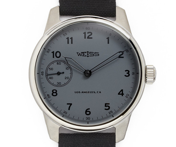 Weiss 38MM Automatic Field Watch Black Dial and Olive rubber Strap – OK the  store