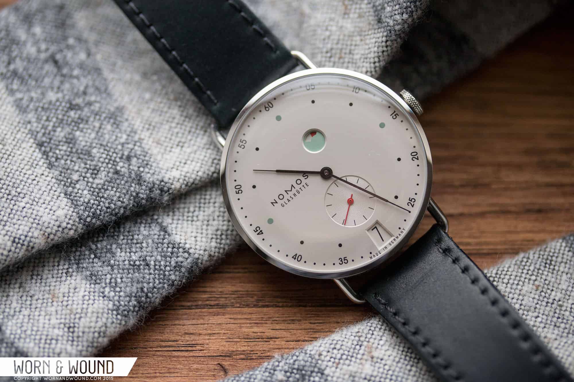 Nomos Metro Review Worn Wound