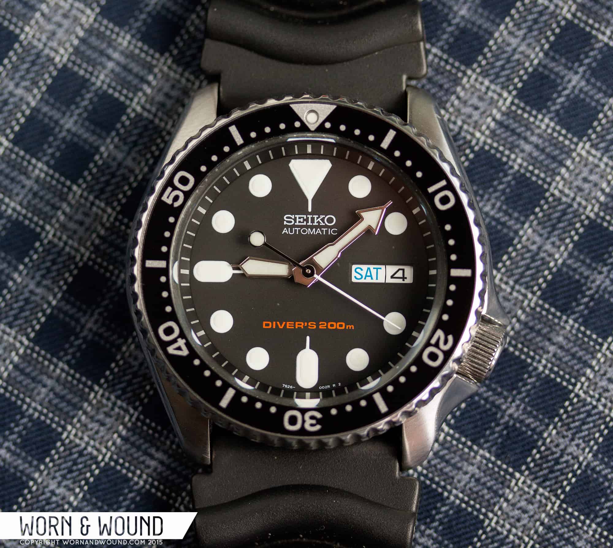 The Seiko SKX007 And Its Family Of Seiko Beater Divers Monochrome-Watches |  