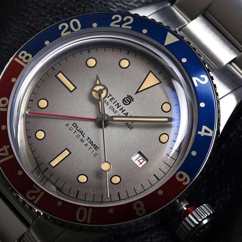 STEINHART スタインハート Ocean One vintage Dual Time premium - 腕時計