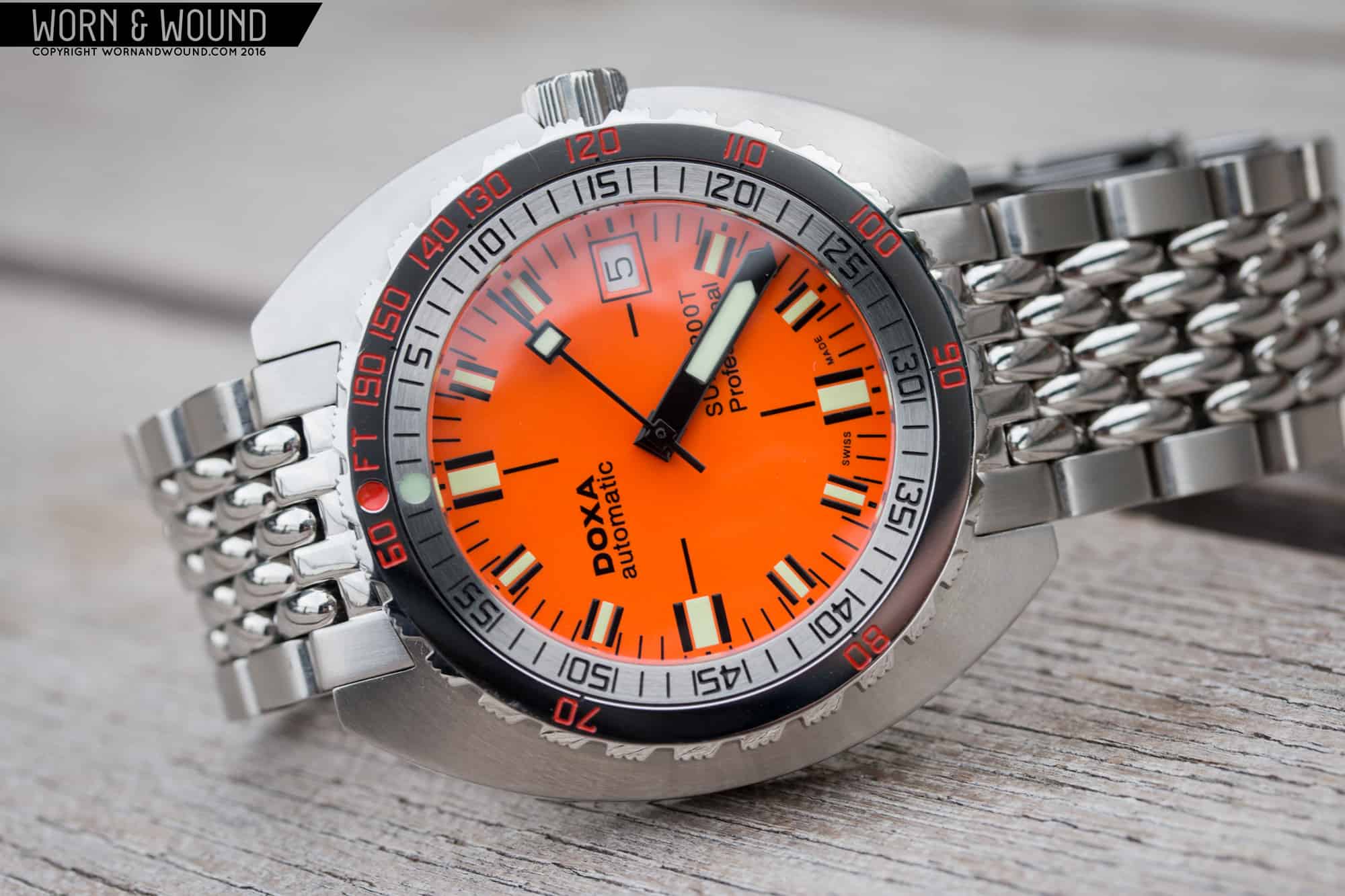 DOXA SUB 1200T Professional Review - Worn & Wound