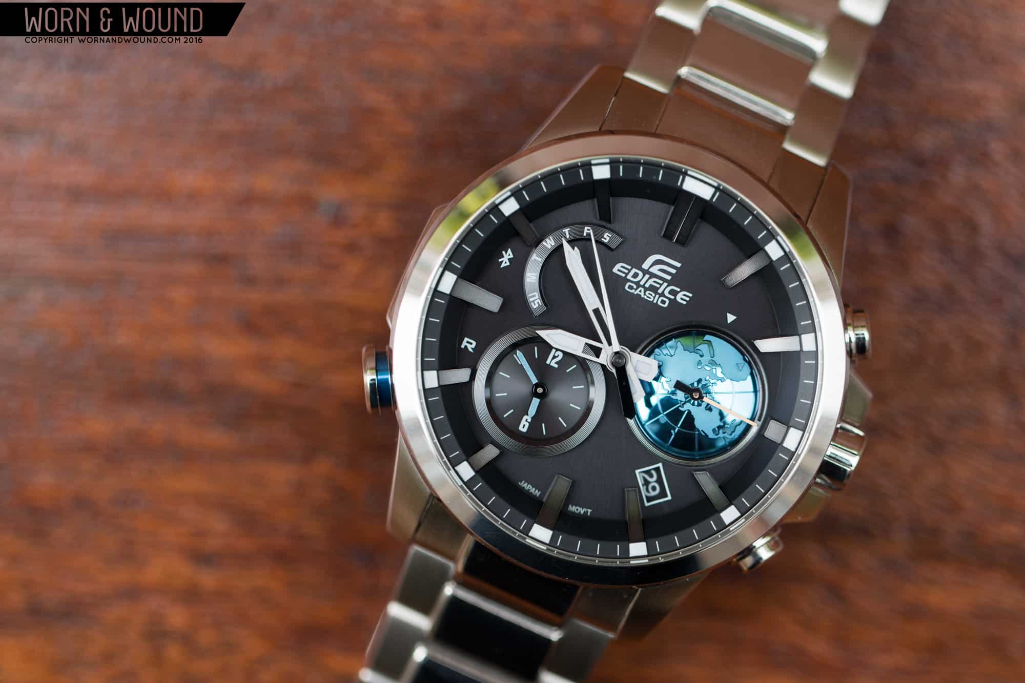 The Casio Edifice EQB-600, a Bluetooth-Connected Watch for the 