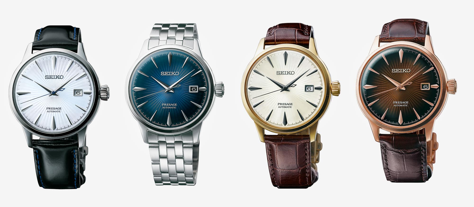 Seiko Brings the “Cocktail Time” to Presage and Expands the Line With New  Models and Colors - Worn & Wound
