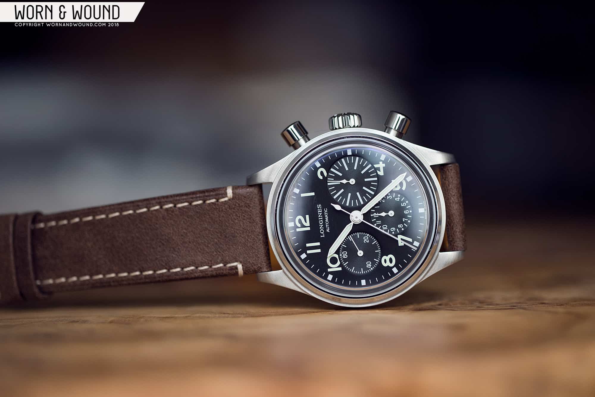 Longines BigEye Chronograph 41mm Review Watch Clicker | vlr.eng.br