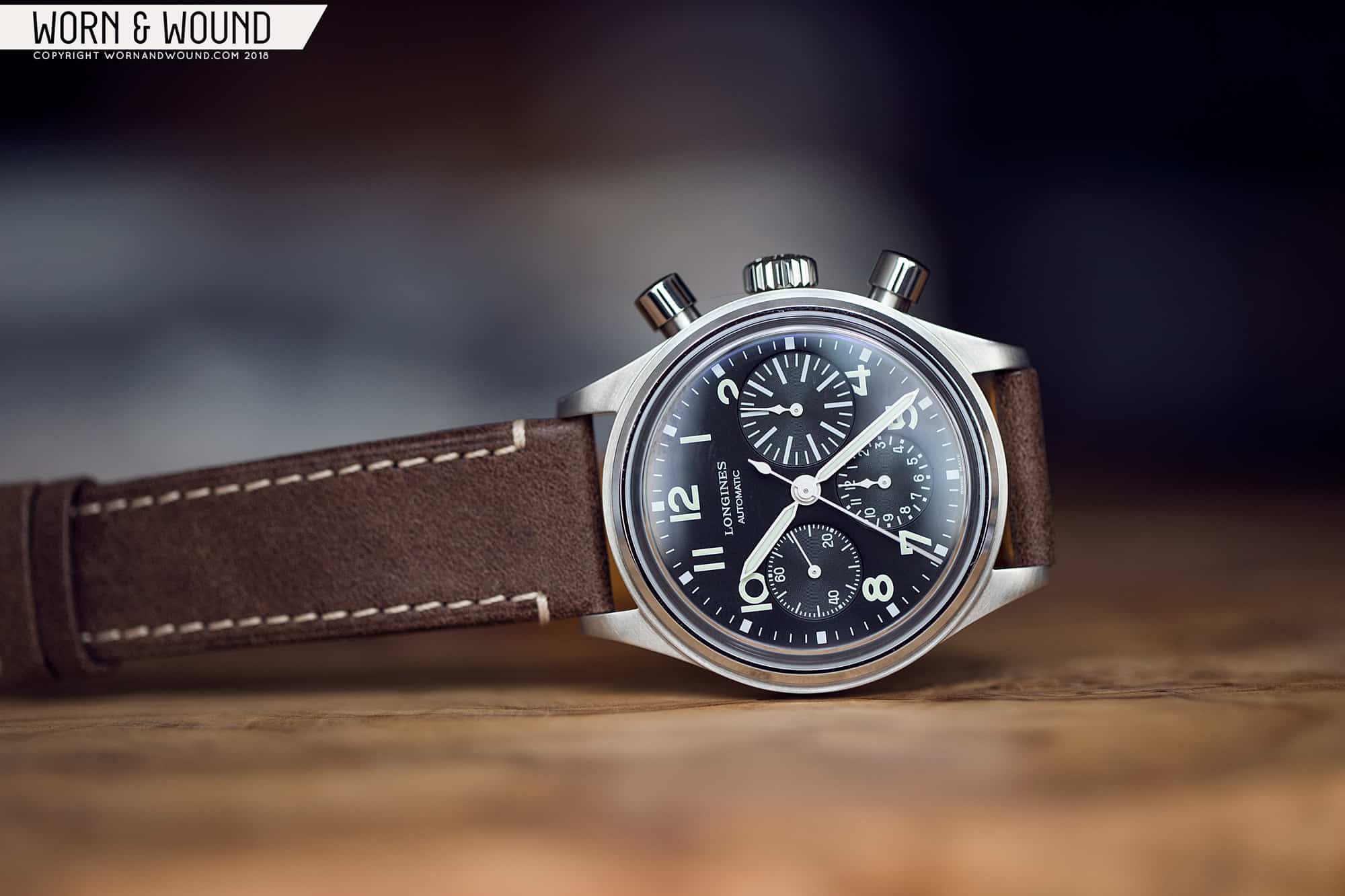 Longines Avigation BigEye Chronograph Review Worn Wound