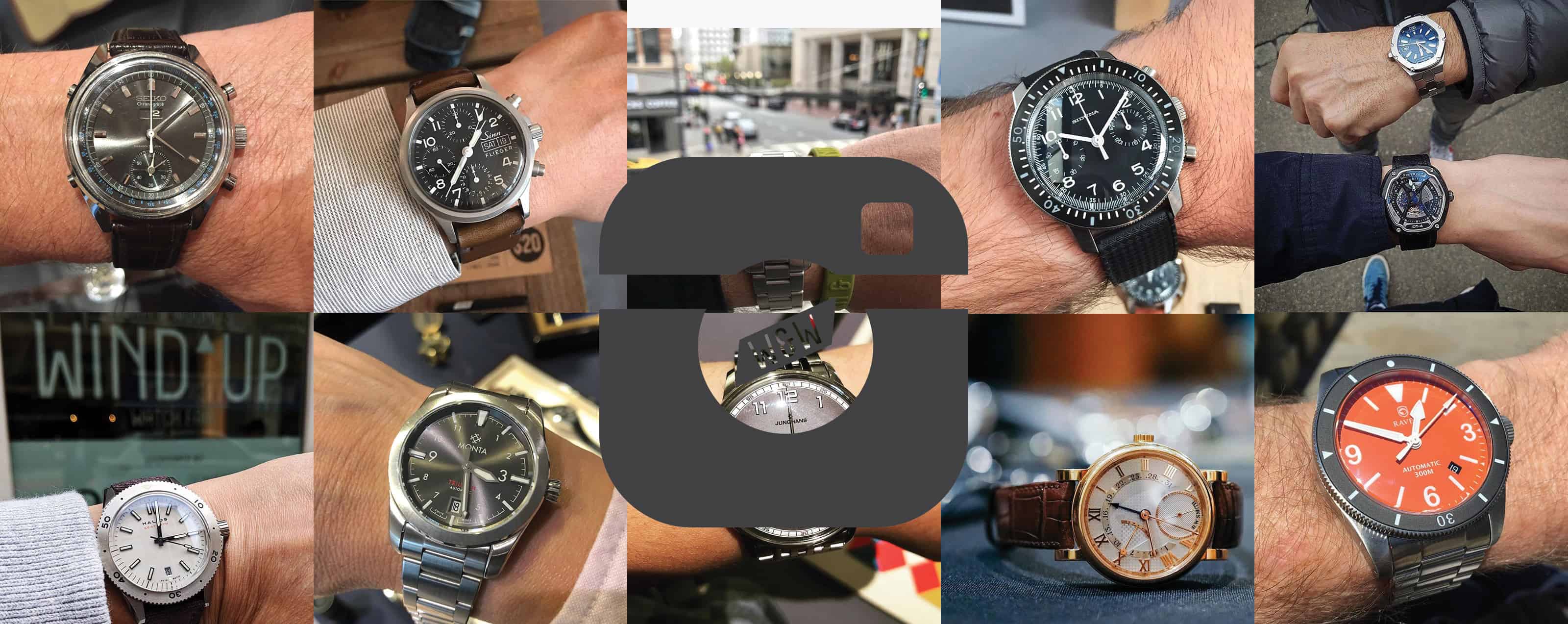 WindUpSF Round-Up With a Seiko 5718 Olympic Counter Chronograph, a NOS  Guinand Flying Officers Chronograph, and More - Worn & Wound