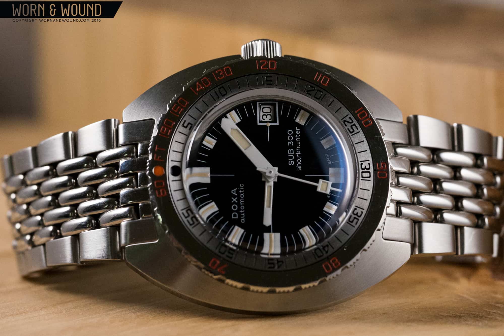 Review: Doxa's SUB-300 Sharkhunter Above and Below The Atlantic - Worn ...