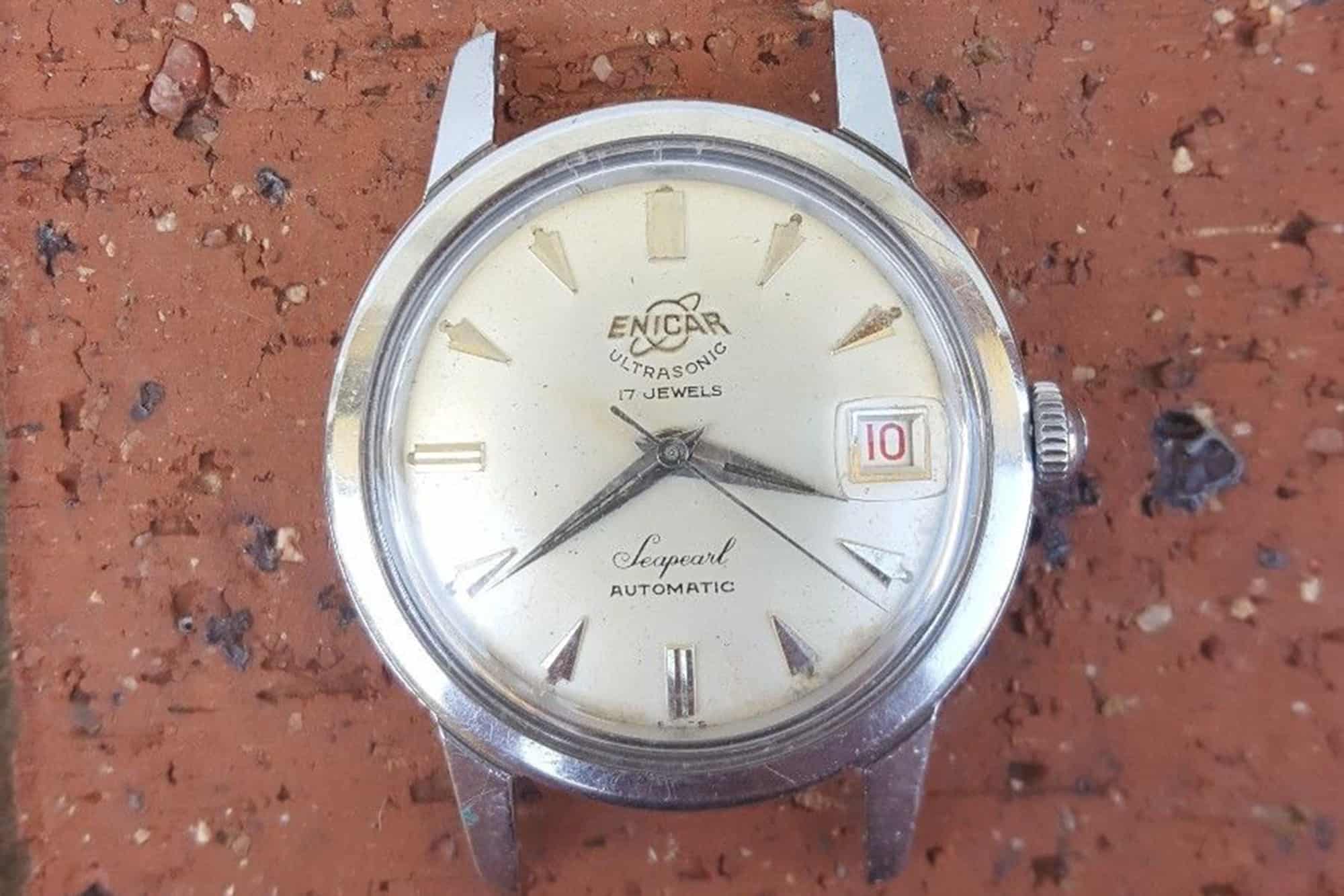 eBay Finds: Enicar Seapearl Automatic, André Bouchard Skindiver by Alstater Watch Co., and More