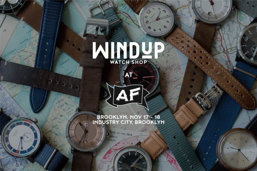 Come See the Windup Watch Shop at American Field Brooklyn