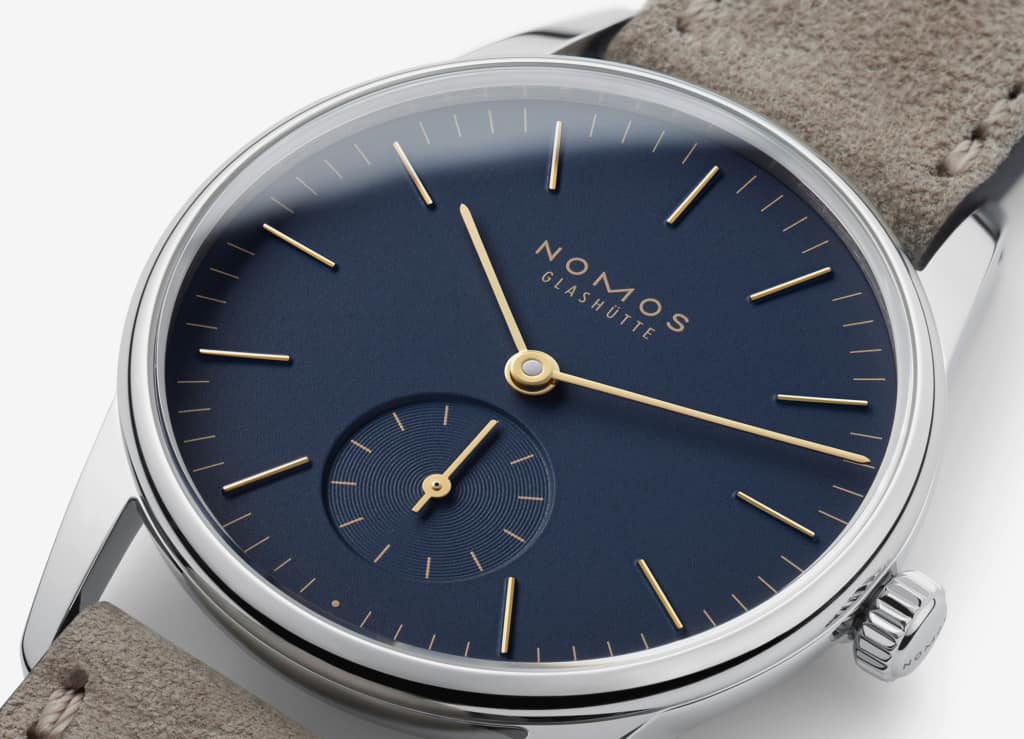 Introducing the Nomos Orion 33 and 38 in Midnight Blue