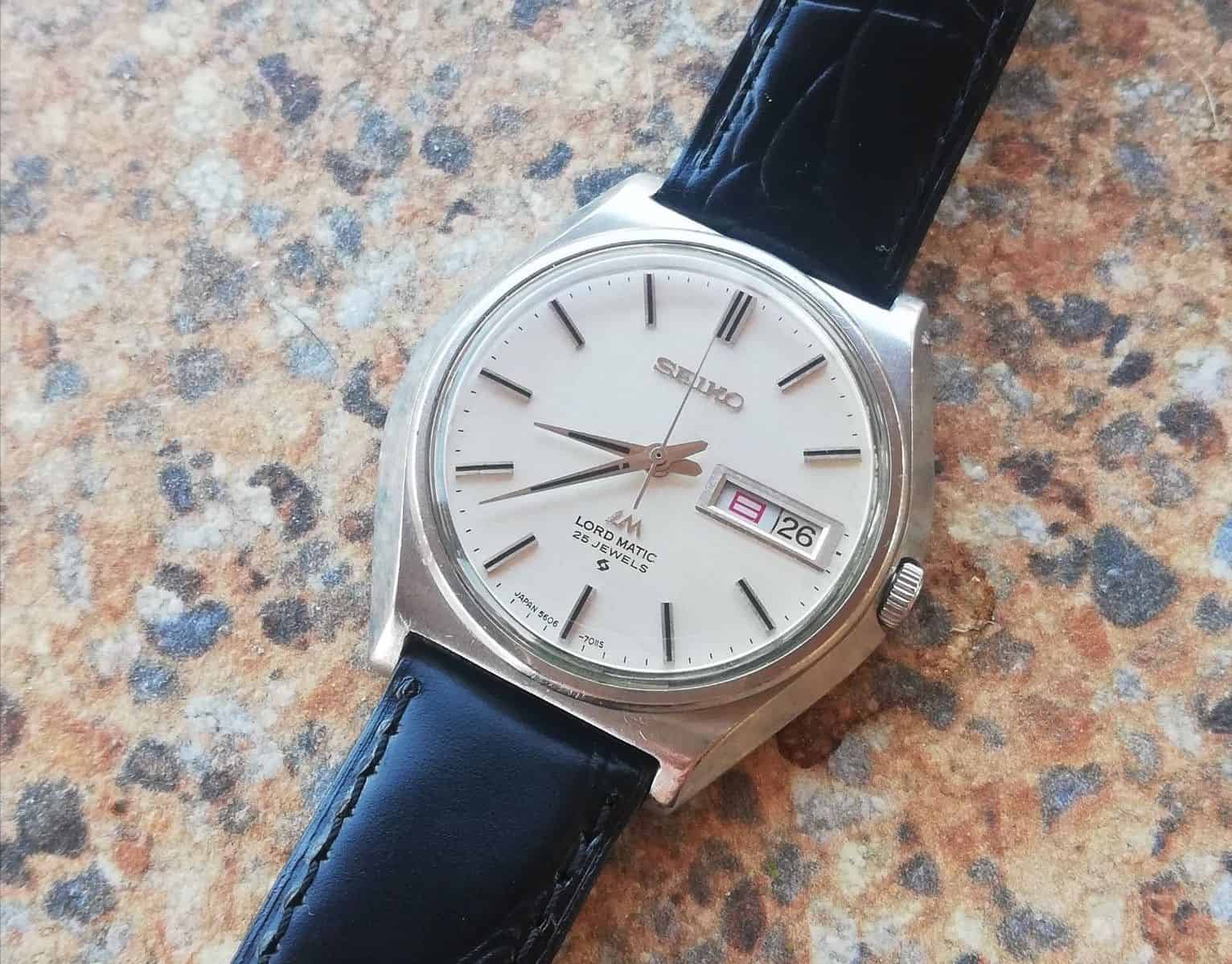 Seiko lord matic outlet 5606