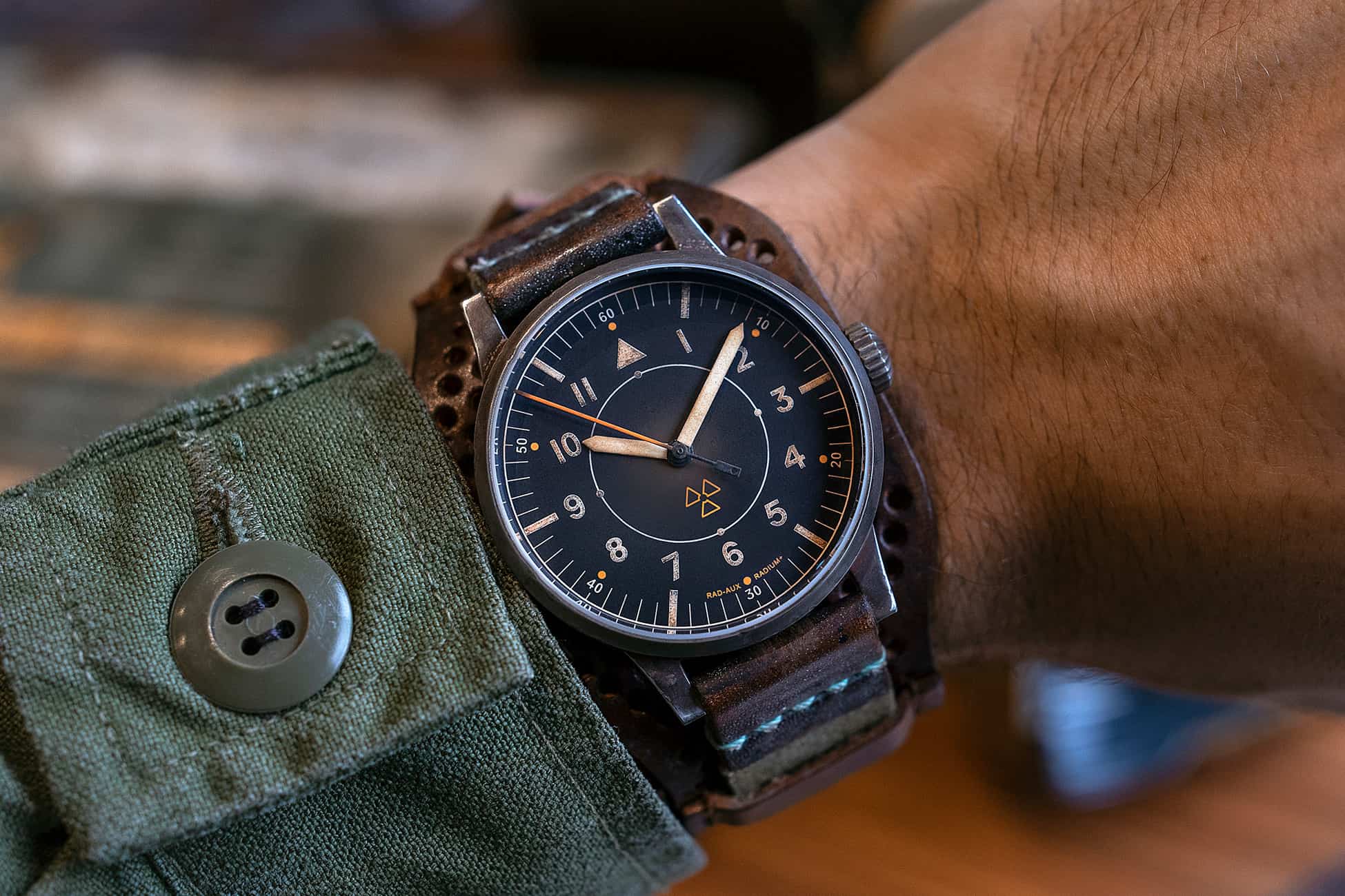 Introducing the Laco Auxiliary Observer RAD-AUX, a Watch Inspired by the Fallout Game Series