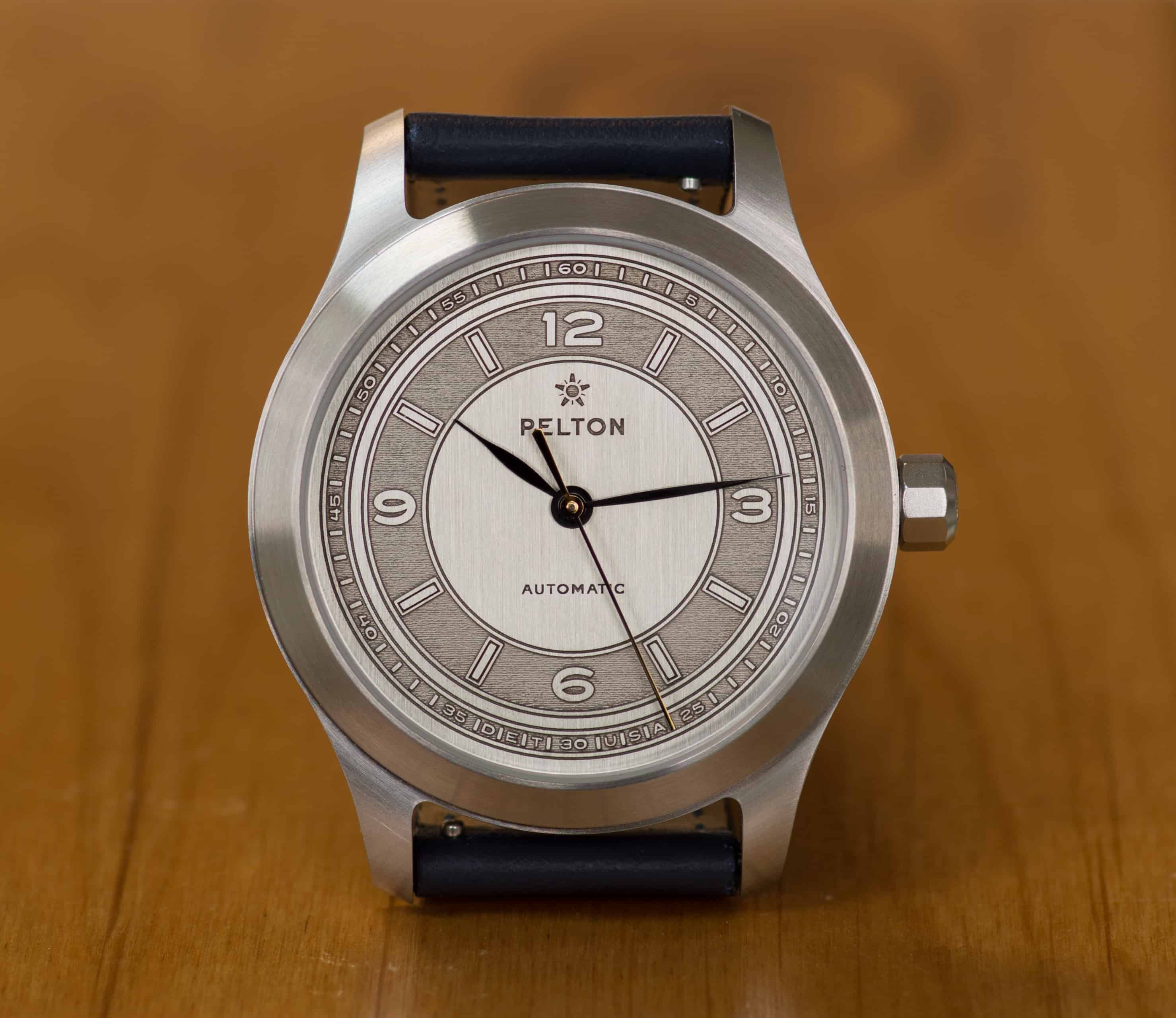 Introducing the Pelton Sector Nickel Silver LE, with an American-Made Case and Dial