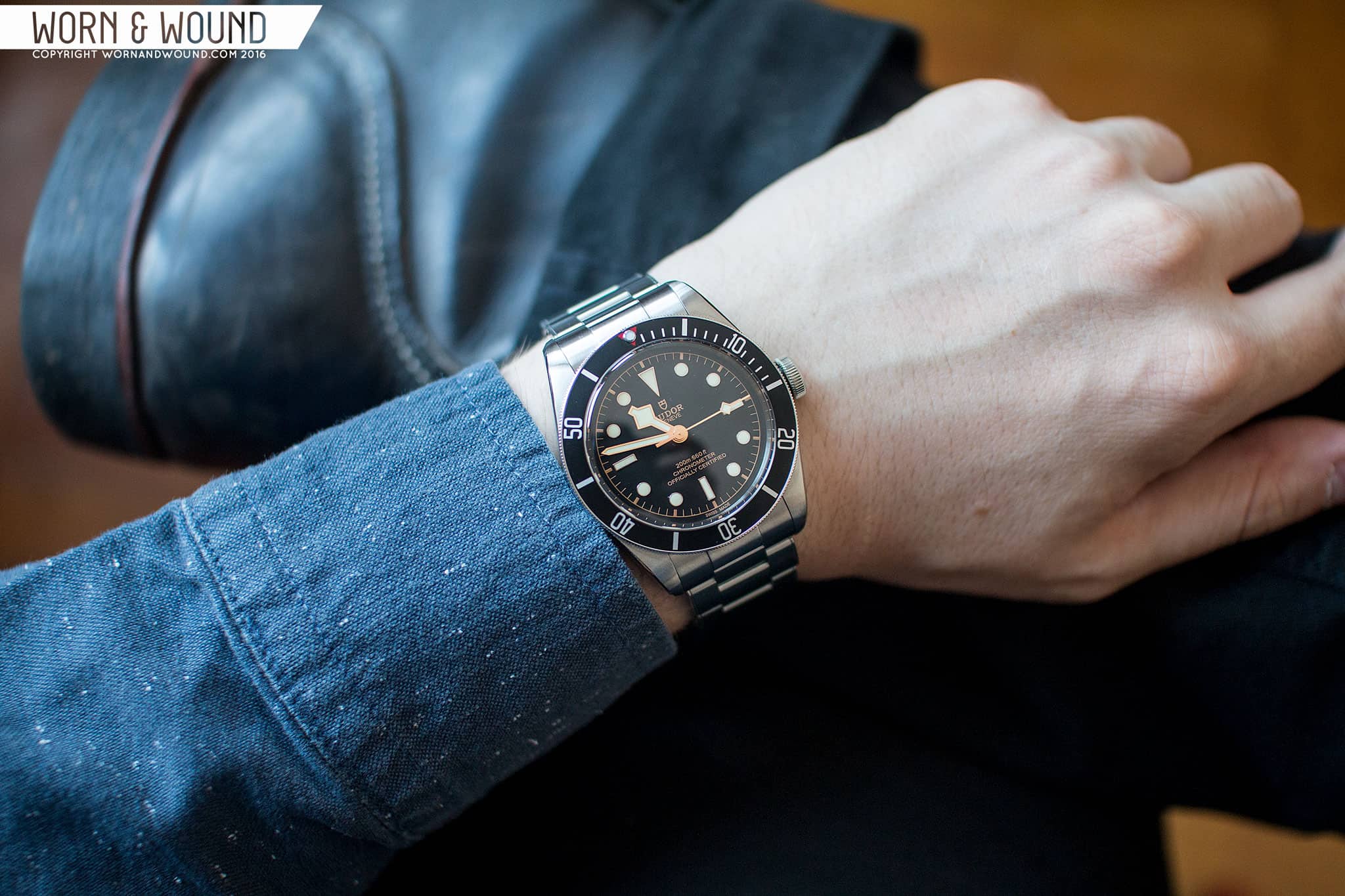 Review Tudor Black Bay Fifty Eight Worn Wound