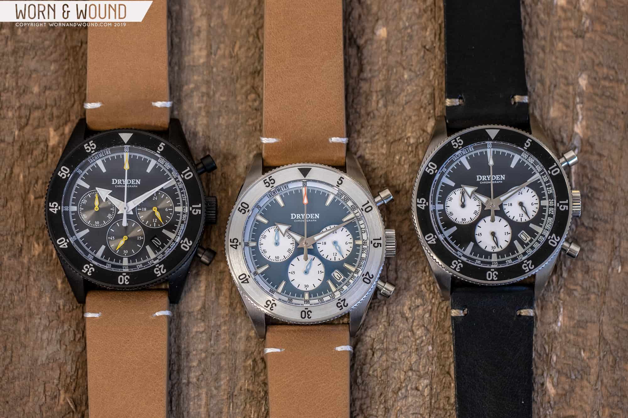 First Look: Dryden Watch Company Chrono Diver Series 1