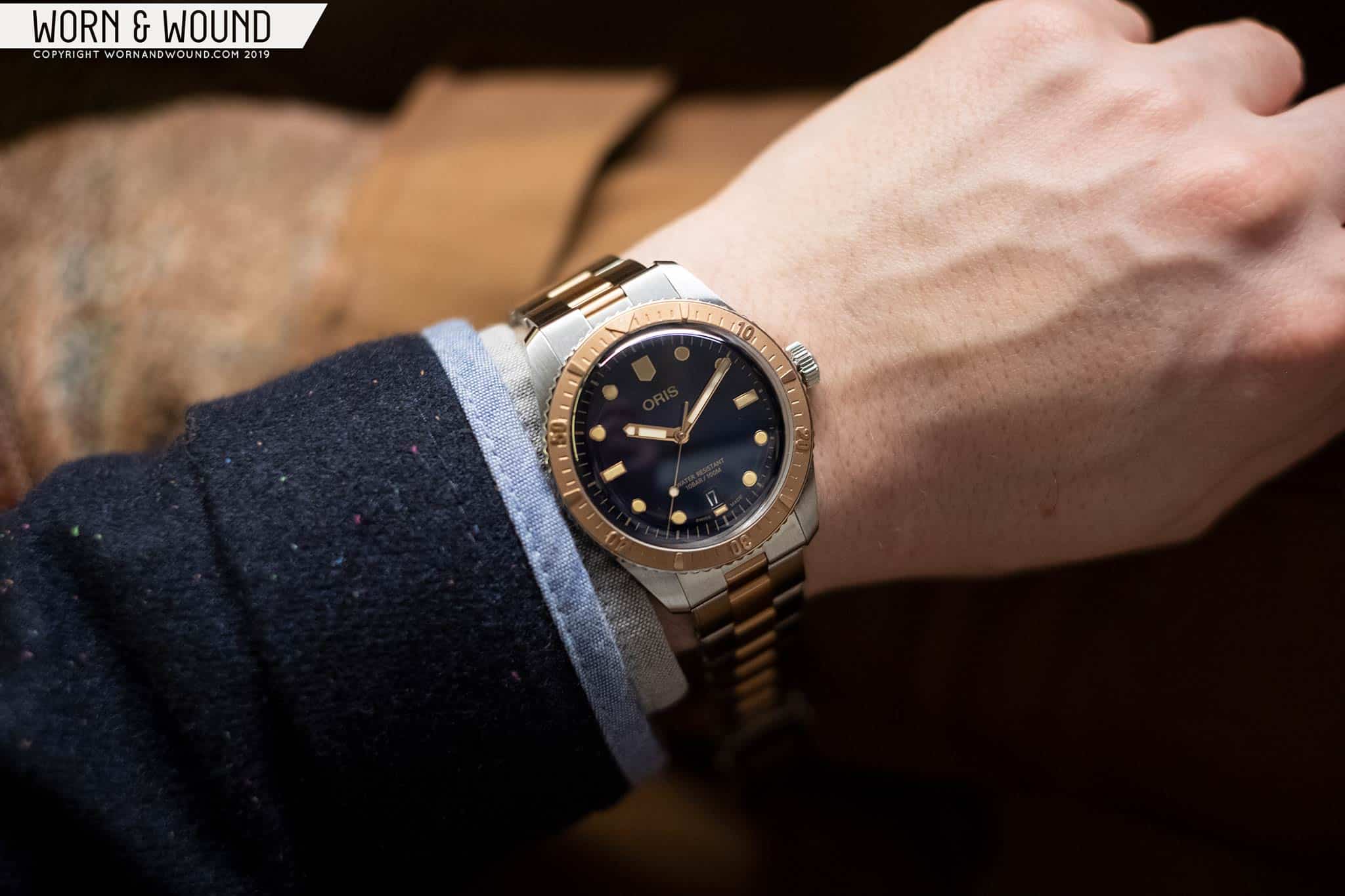 First Look at the Oris Divers Sixty-Five Bico in Steel and Bronze - Worn &  Wound