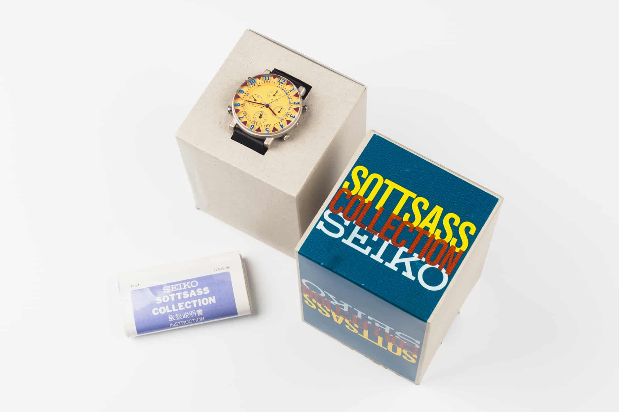 Up for Auction, Ultra-Rare Seikos by Italian Designer Ettore Sottsass -  Worn & Wound