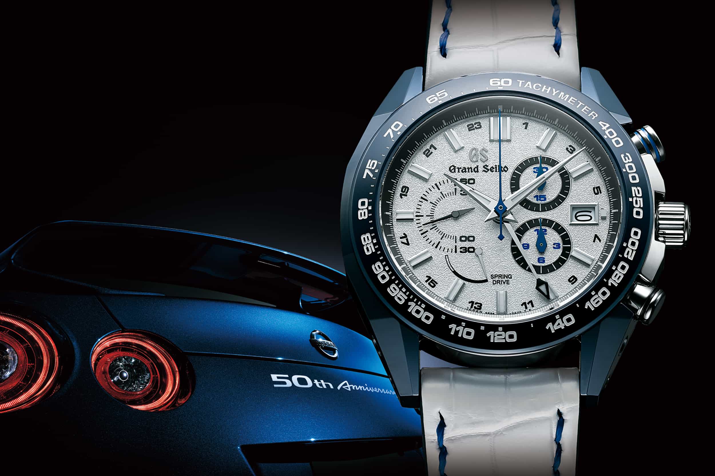 Introducing the Grand Seiko Spring Drive 20th & Nissan GT-R 50th Anniversary Limited Edition Ref. SBGC229