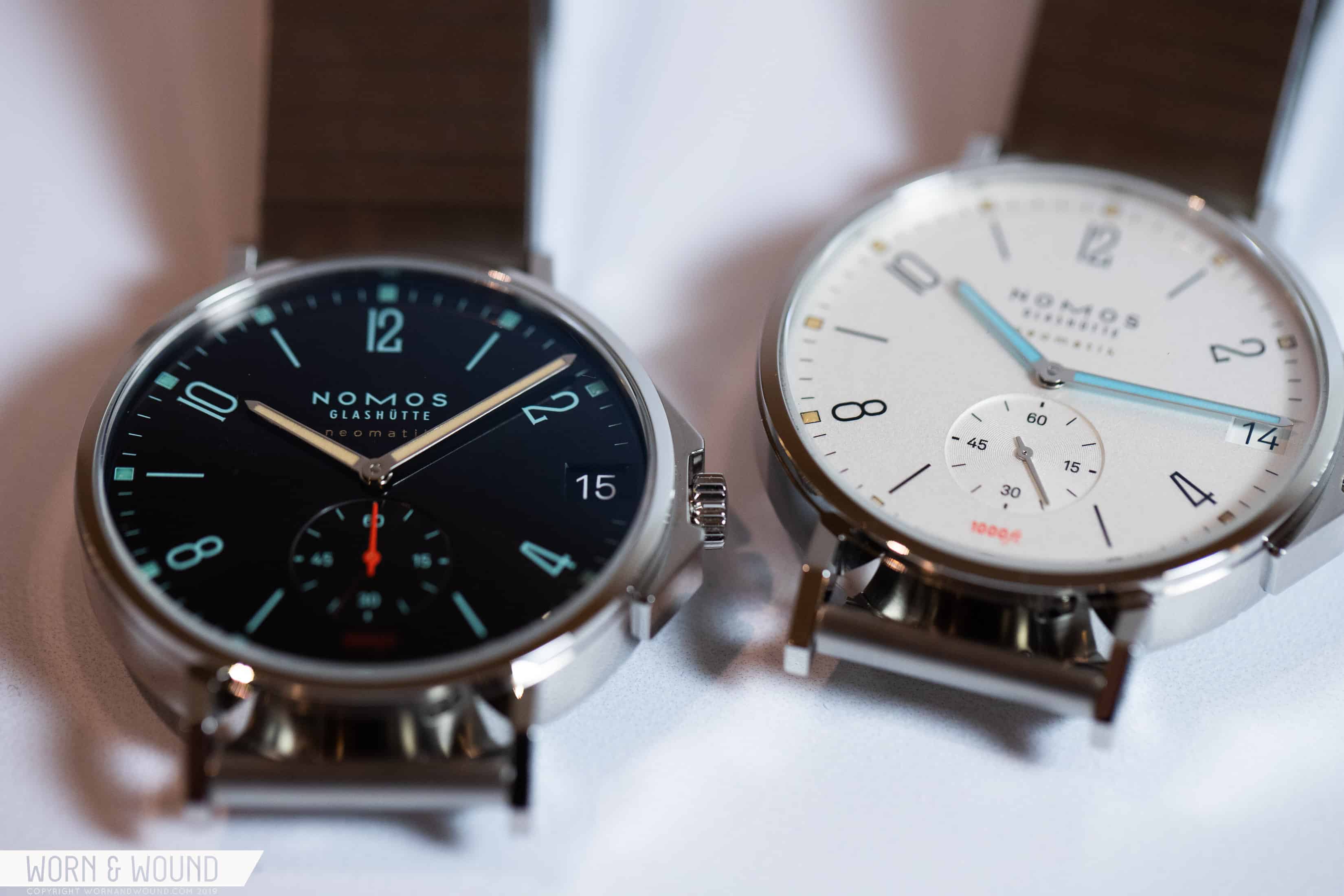 First Look at the Nomos Club and Tangente Sport neomatik 42 Date - Worn ...
