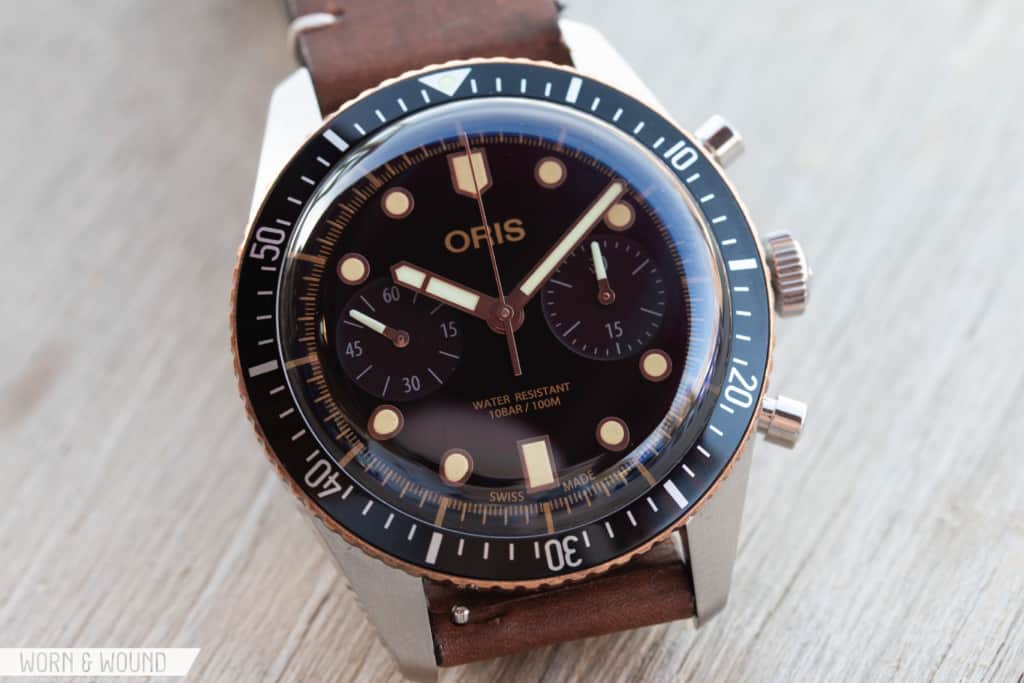 oris diver sixty five chronograph