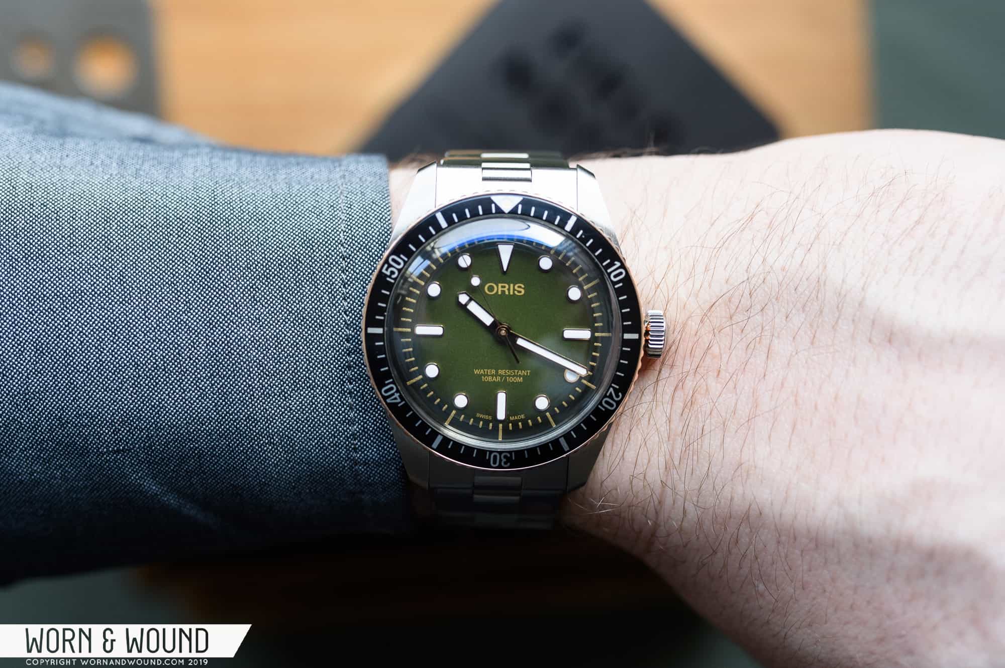 Review Oris Divers Sixty Five Timeless Limited Edition Worn Wound