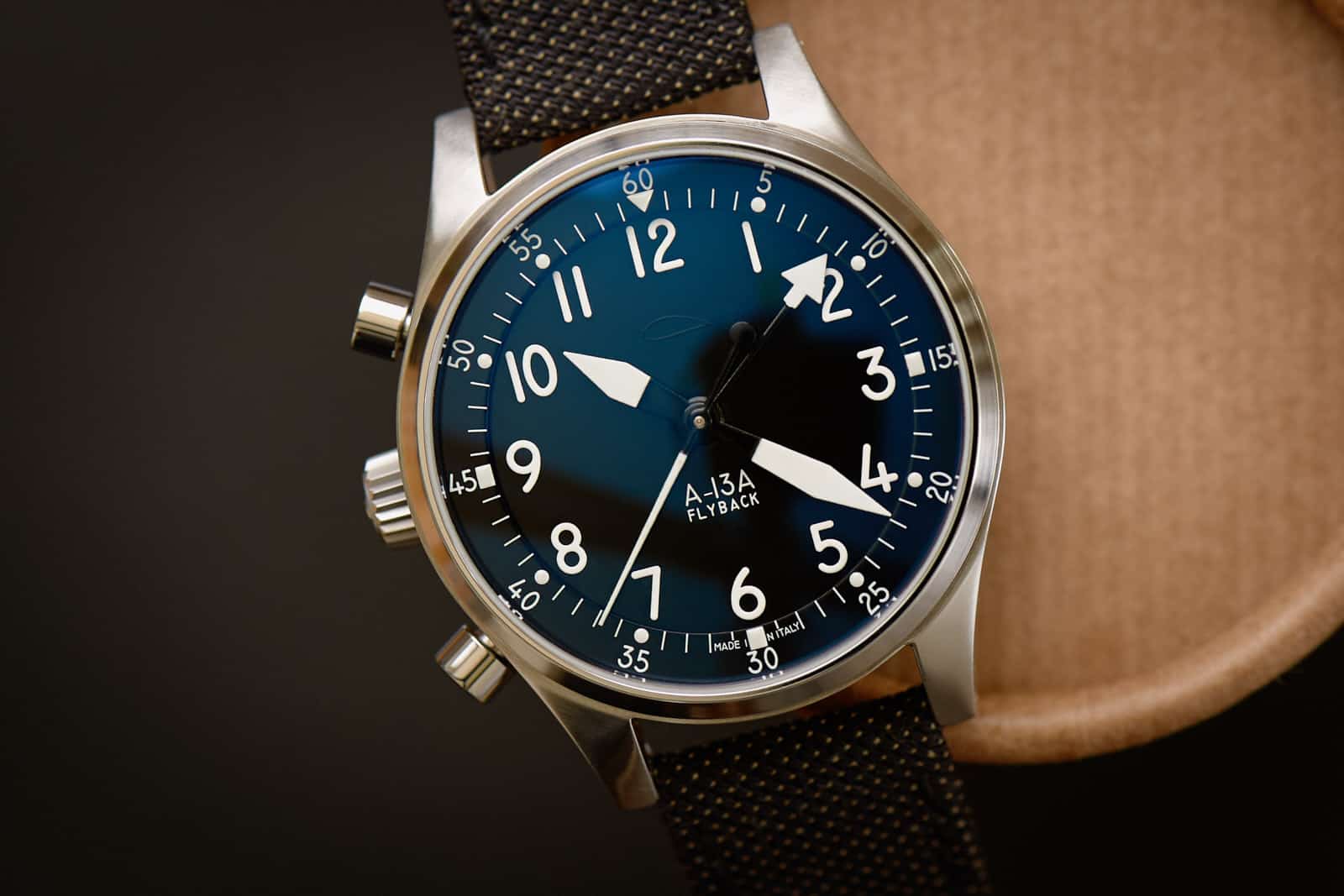 Christmas for Chronograph Fans: The A-13A Mechanical Will Launch on Kickstarter Today