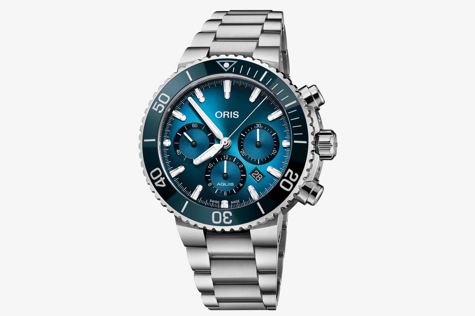 Introducing the Oris Blue Whale Limited Edition Chronograph and the Ocean Trilogy Collection
