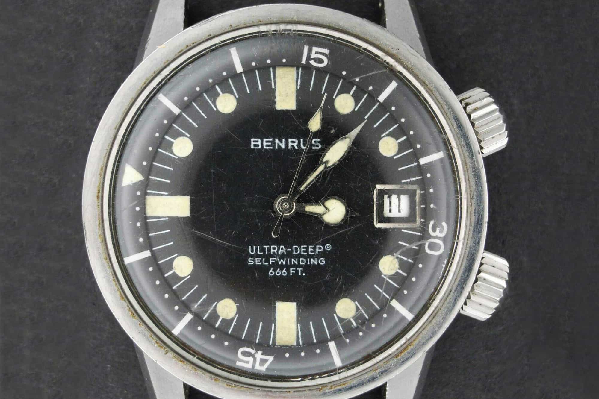 eBay Finds: Benrus Ultra Deep Super Compressor, Nivada Grenchen Chronoking, and More