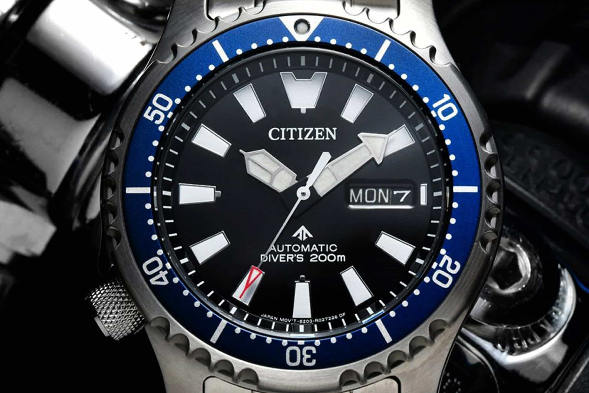 Citizen's new Promaster Mechanical Diver and Marine SuperTitanium Citizen-30th-Anniversary-Promaster-NY0098-84E