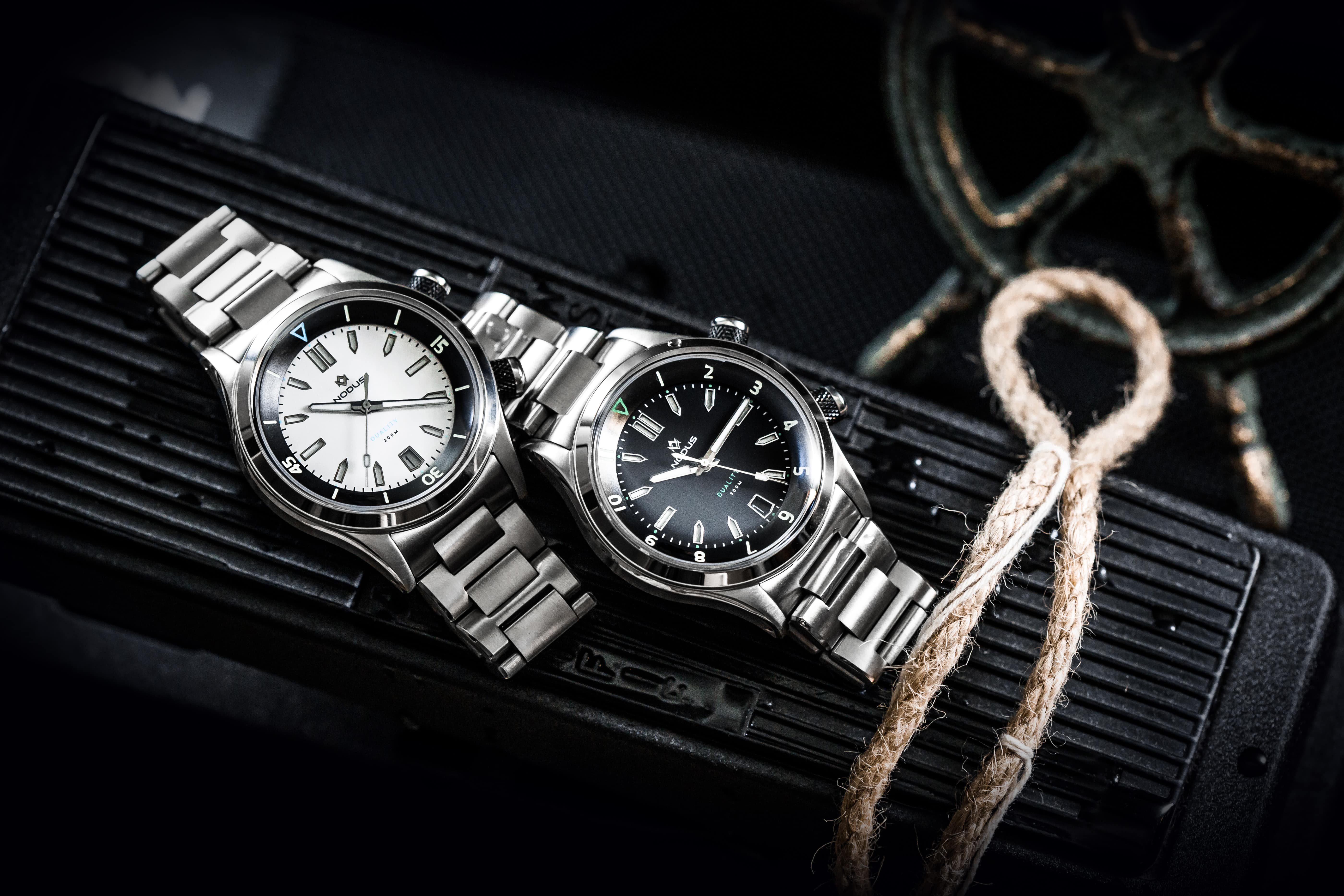 Introducing the Nodus Duality, a Vintage-Inspired Dual Crown Diver