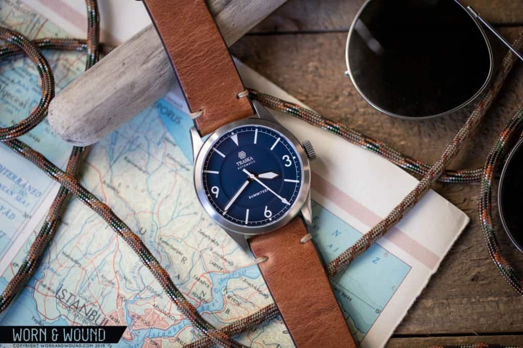 Traska Venturer Steel Blue GMT – Belmont Watches