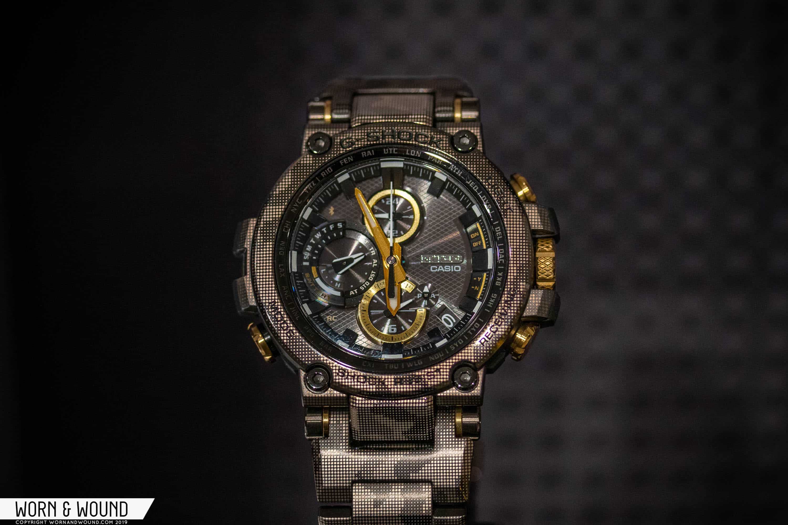 Casio G Shock MTGB1000DCM 1 - First Look at Two Limited Edition G-shocks in a Unique Laser...