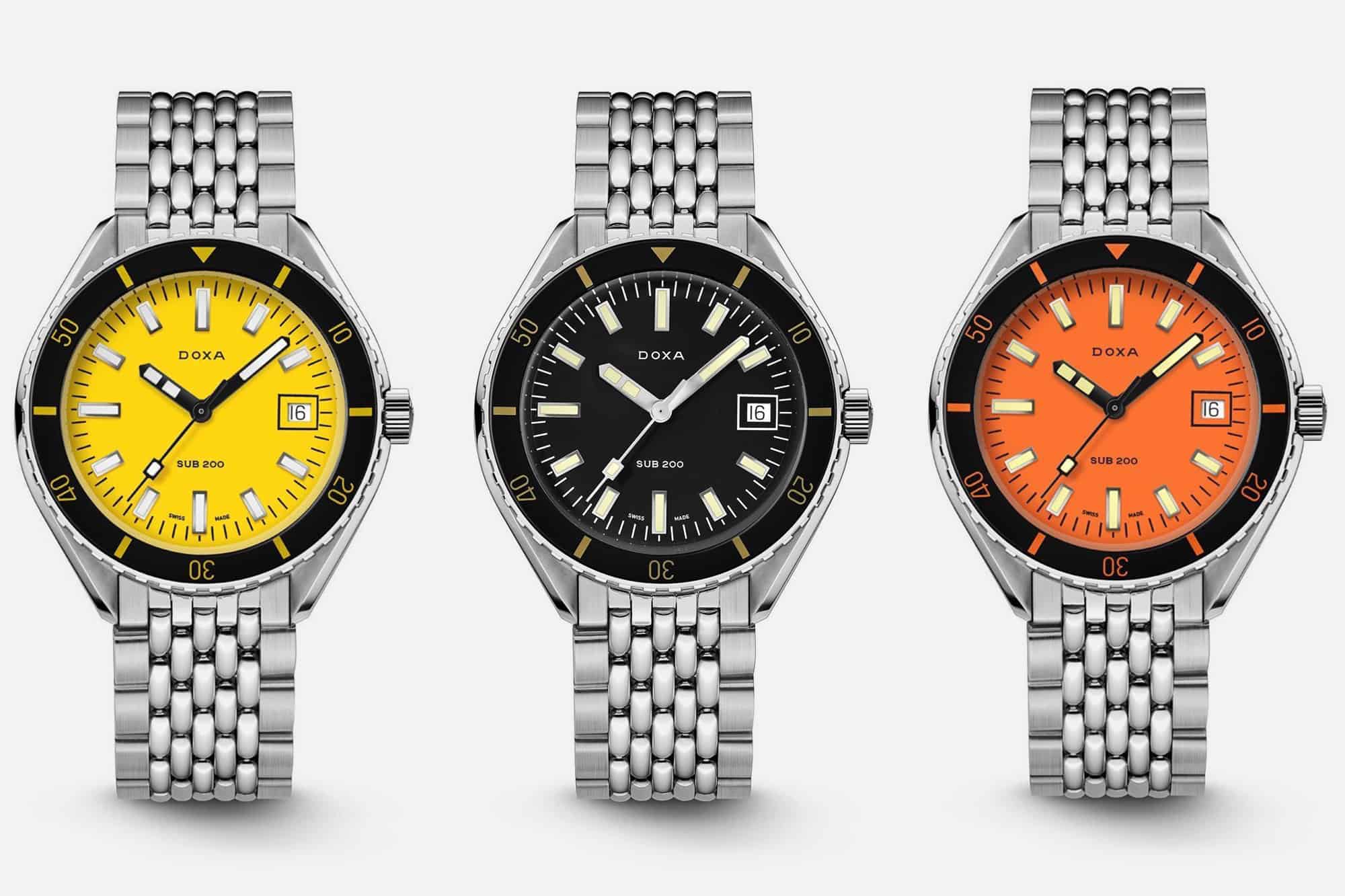Introducing the new Doxa Sub 200 Collection