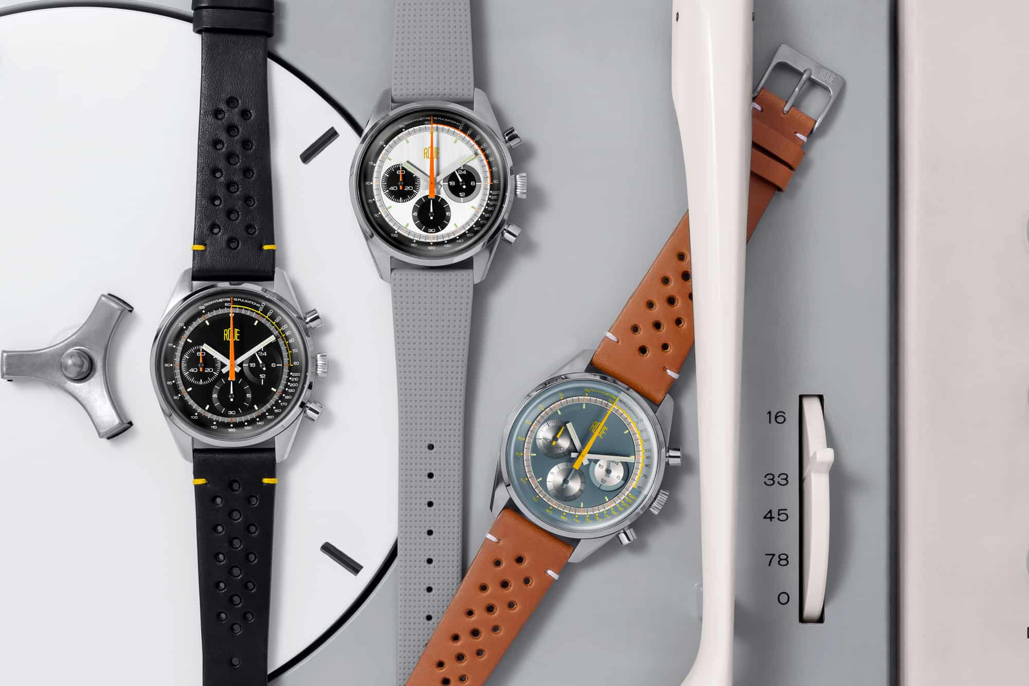 Introducing the Roue TPS Collection of Racing-Inspired Sports Chronographs