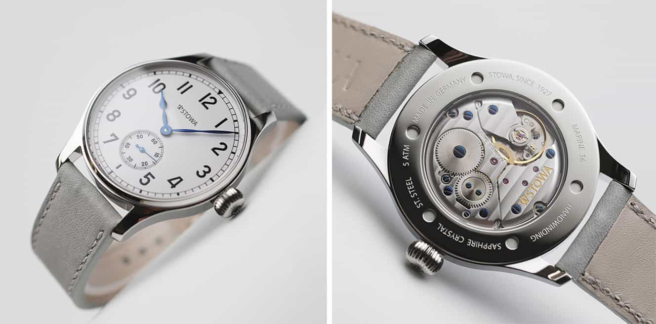 stowa marine classic 36 roman hand wound