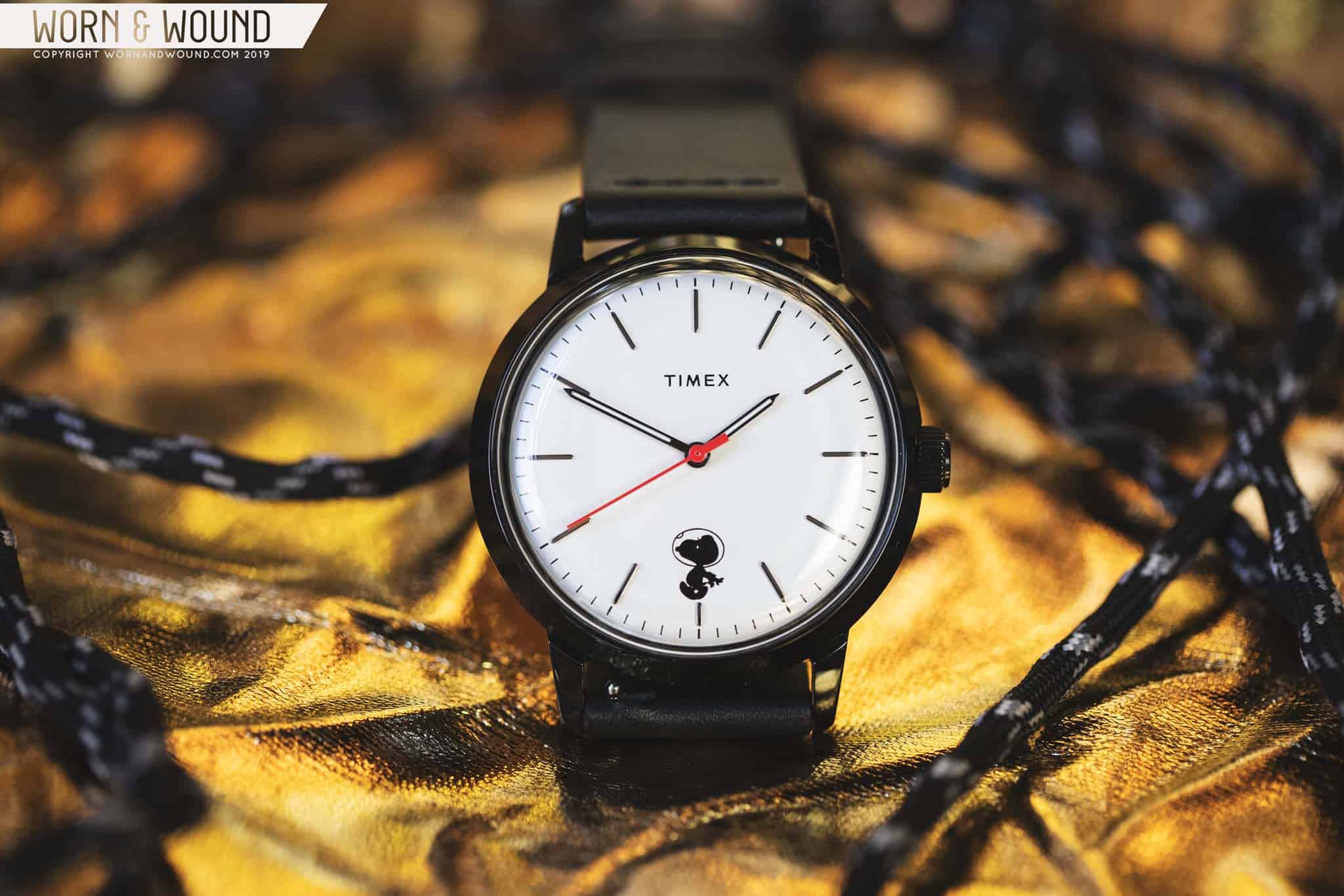 timex snoopy automatic