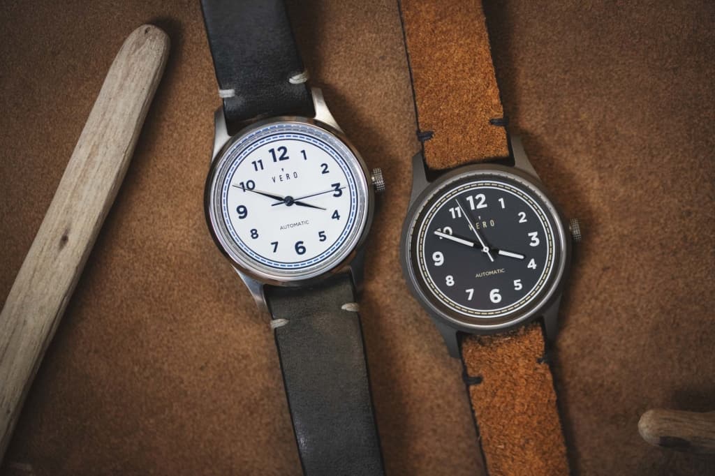 Introducing the Vero x Windup Watch Shop Peak and Granite Limited Editions