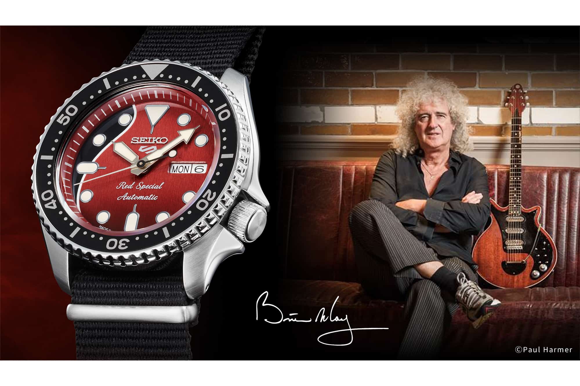 The “Red Special” Collaboration Between Seiko and Brian May Will Rock You