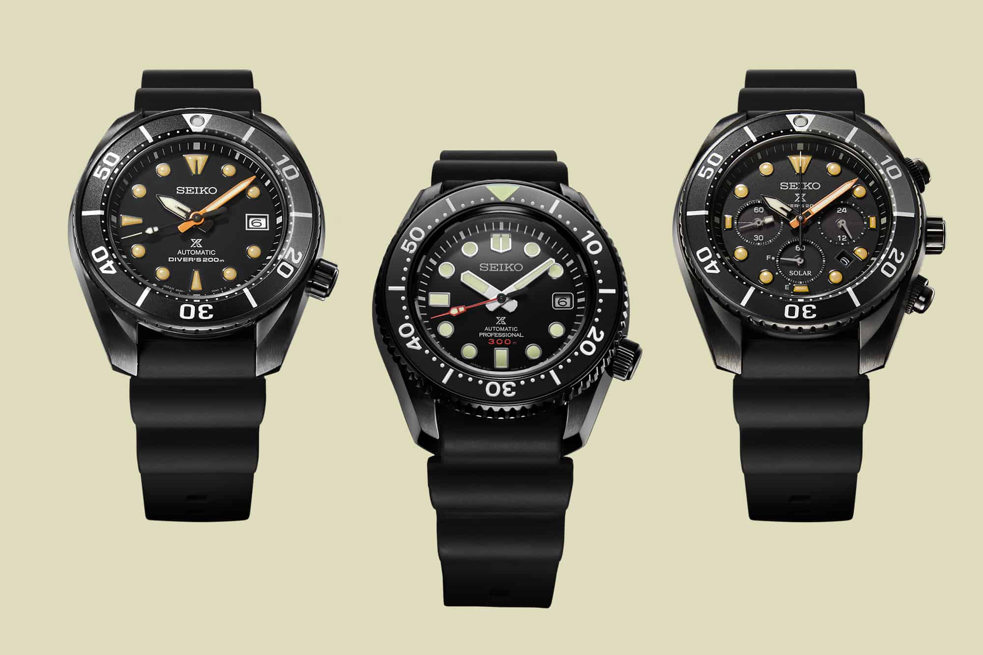 Introducing Seiko Black Limited Edition - Worn & Wound