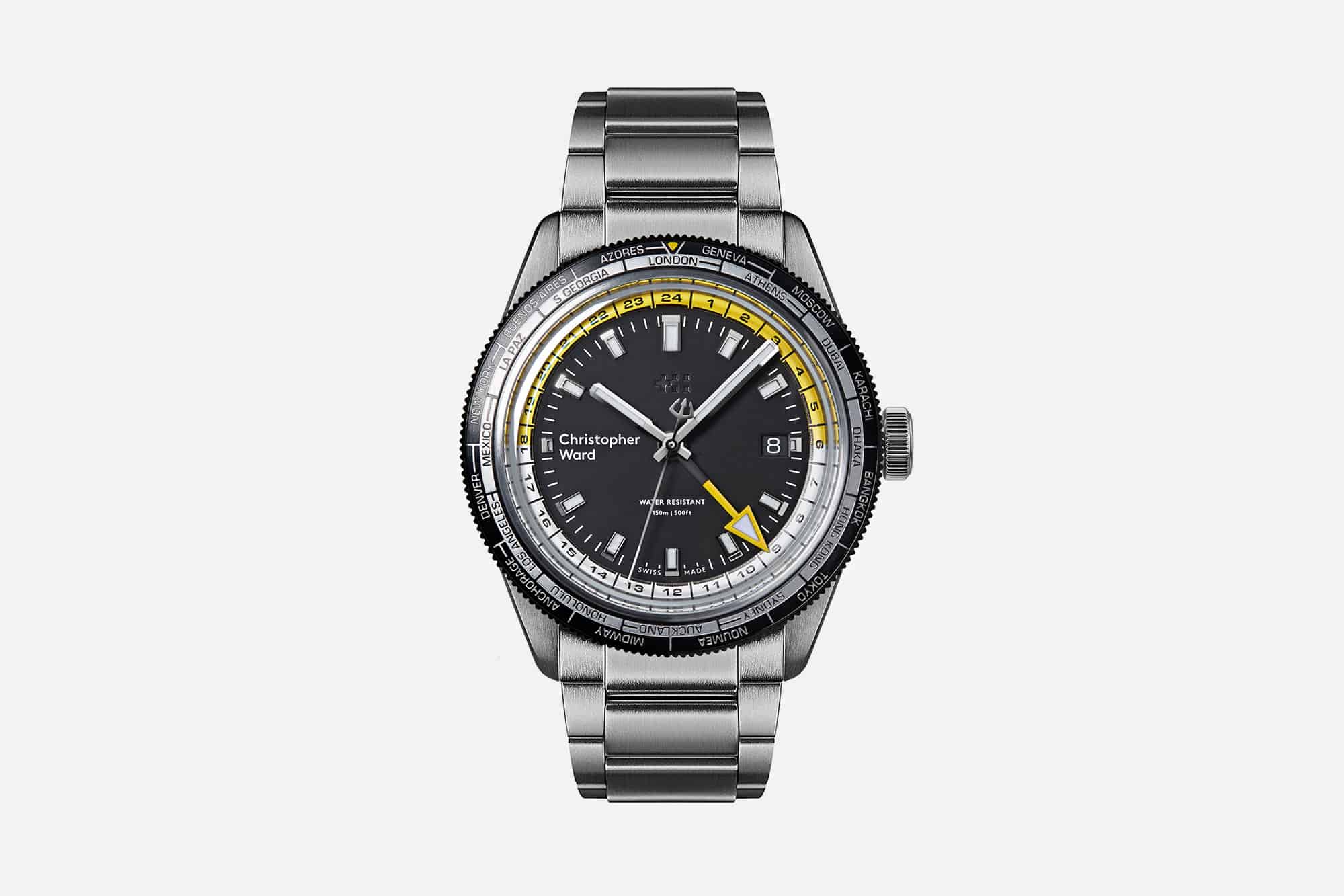 Christopher Ward Debuts Their First GMT Worldtimer, for the Frequent Travelers Among Us