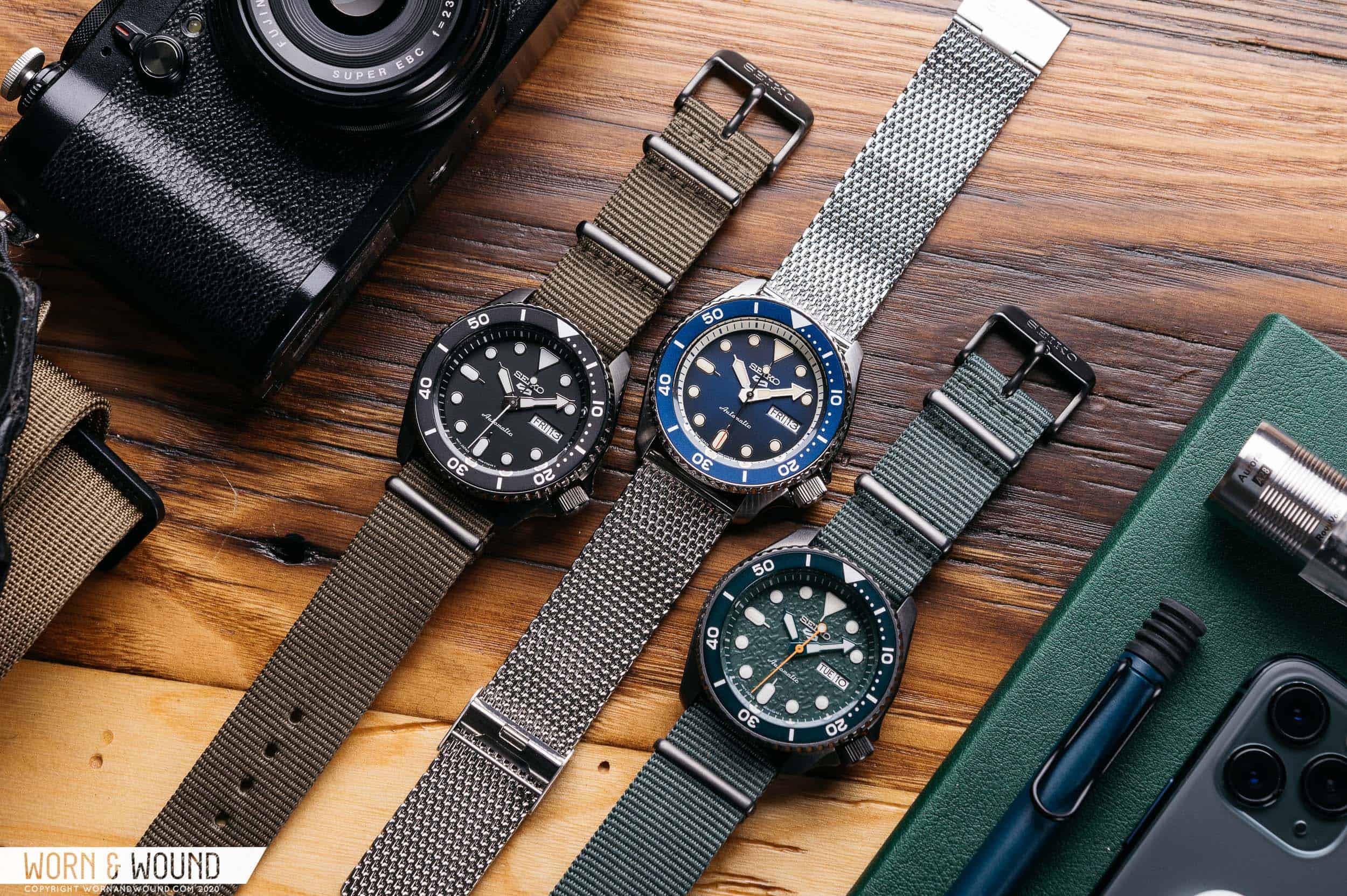 The Worn & Wound Podcast Ep. 124: March Recap - New Releases, Reviewing the  Seiko 5 Sports, and More - Worn & Wound