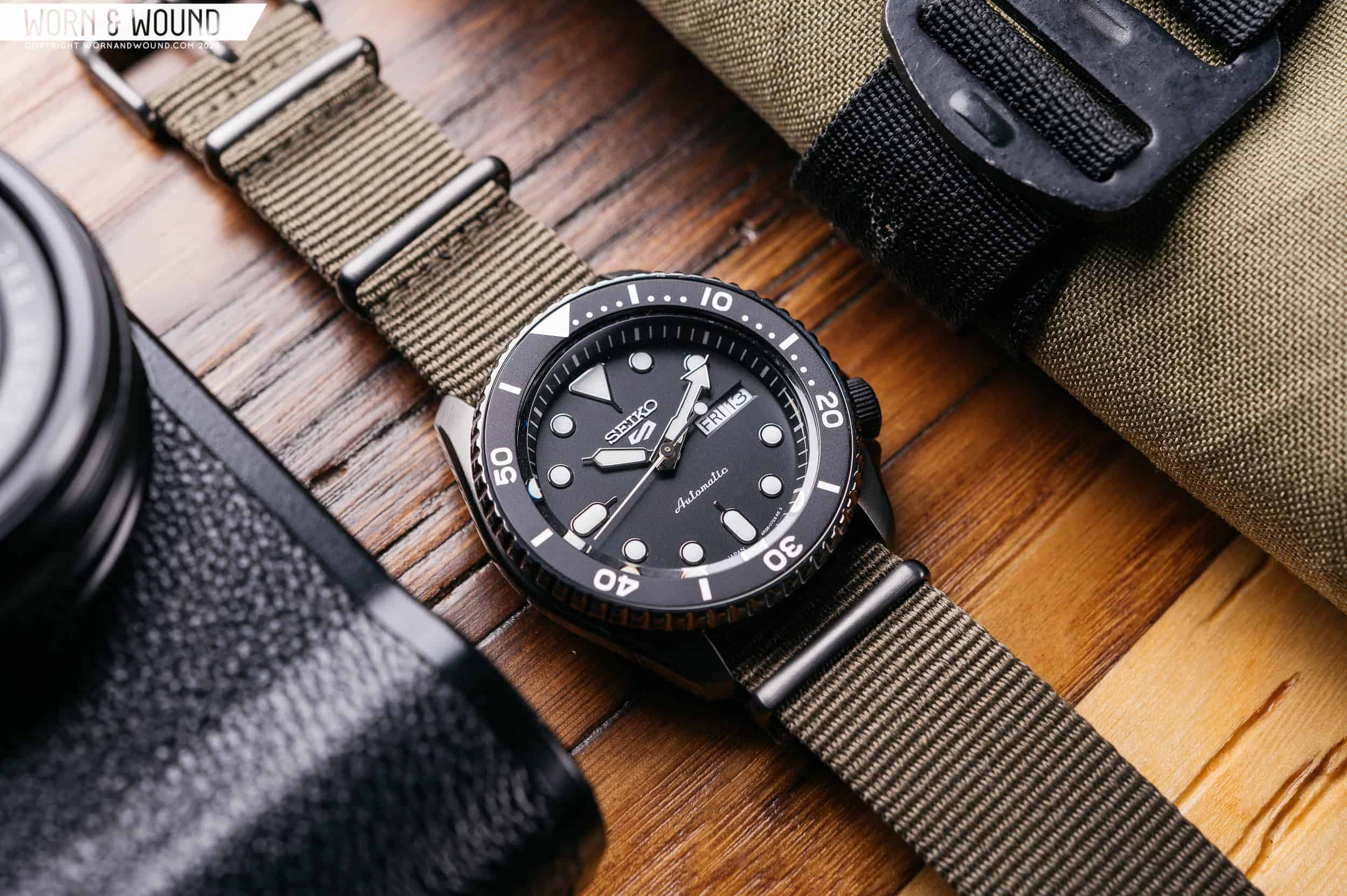 Review Seiko 5 Sports SRPD Dive Watches Worn Wound