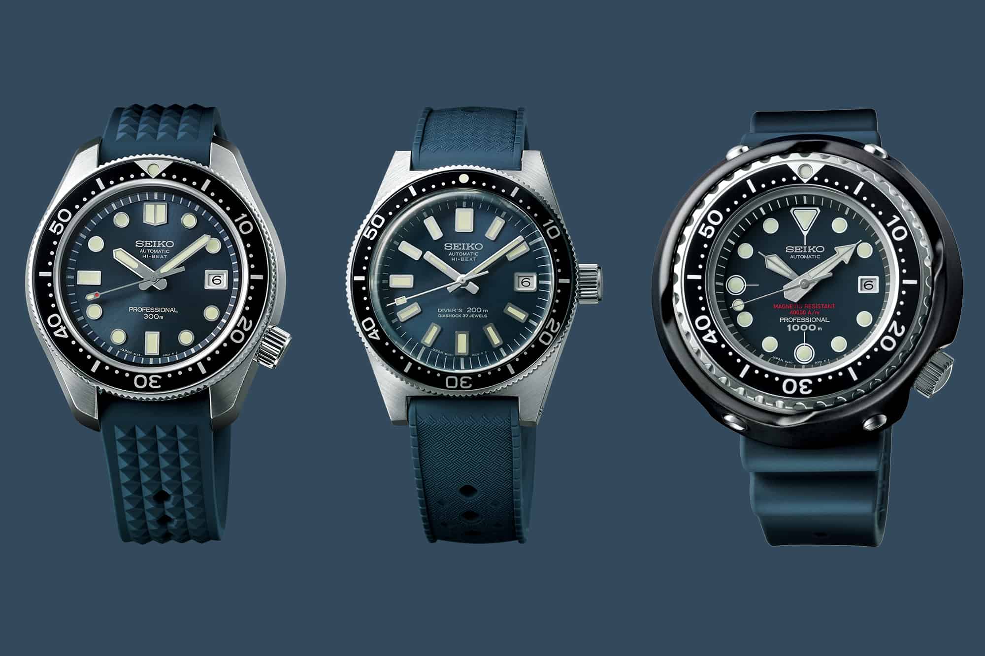Introducing the Seiko Diver's 55th Anniversary Trilogy - Worn & Wound